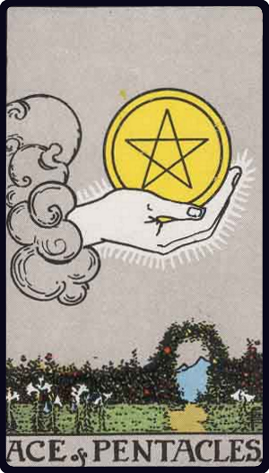 小アルカナ Ace of Pentacles