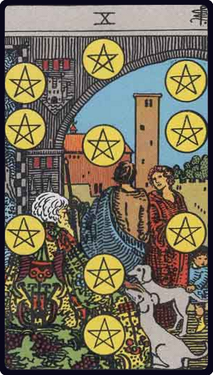 小アルカナ Pentacles10