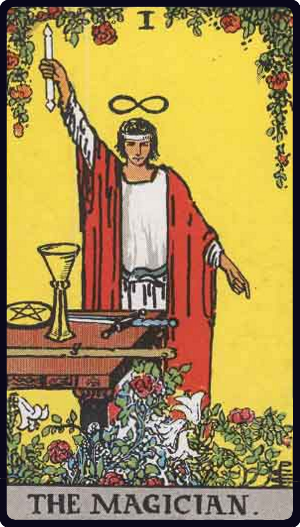 タロットカード 魔術師 the magician waite amateras-blog