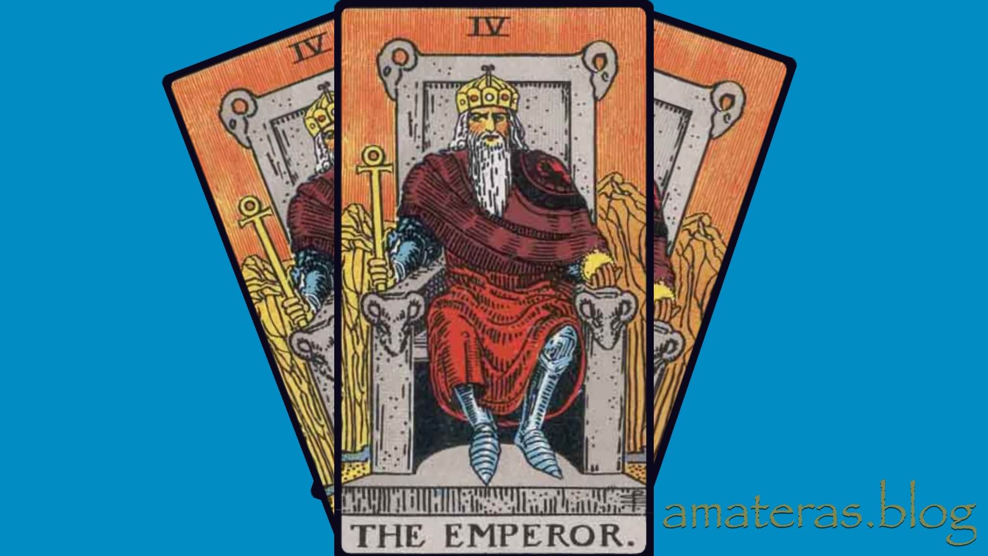 皇帝 The Emperor タロットカードのアイキャッチ画像